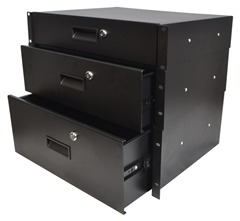 Rack Drawer with Lock - Fits Standard 19